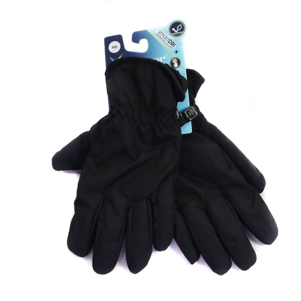 ISOTONER SIGNATURE Smart Dry Black Touch Gloves